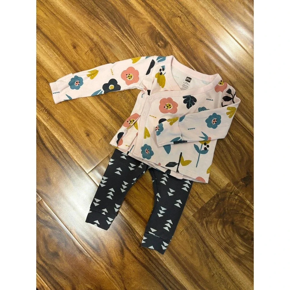 Tea Collection Kimono Set, size 6-9 months